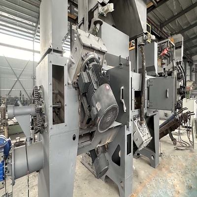 Online Wire Rod Coils Hot Blasting Machine for Continuous Rust Removal Level S2.5-3.0