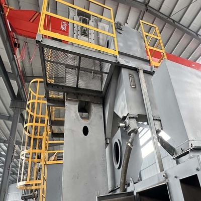Online Wire Rod Coils Hot Blasting Machine for Continuous Rust Removal Level S2.5-3.0