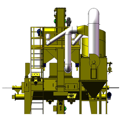 PMW-DX Series Continuous Wire Rod Shot Blasting Machine for Wire Drawing Efficiency