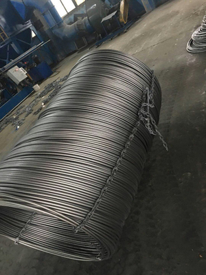Shot Blasting Machine PMW-4350 for Round Wire Rod Customization in Screw Industry