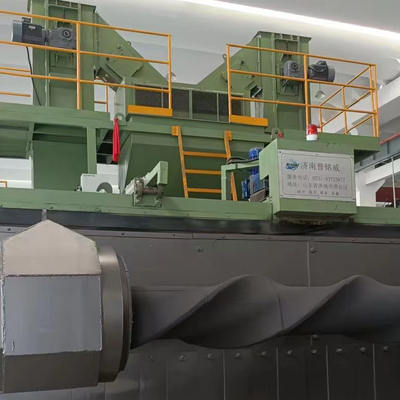 Spring Type Wire Rod Shot Blasting Machine PMW 4350 for 300 Units Per Year Production