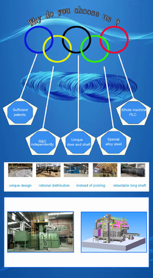 6 Meters Long Wire Rod Derusting Shot Blasting Machine for Cold Heading Steel Industry