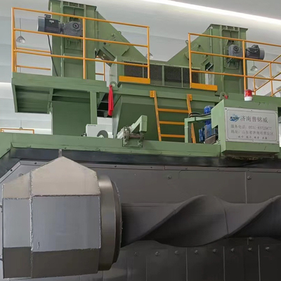 40-20RMB Double Position Turnover Door Wire Rod Shot Blasting Machine for Rust Removal