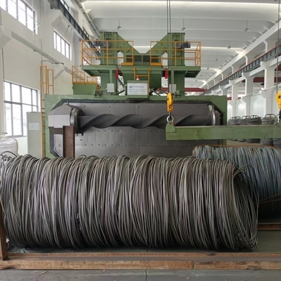 6.6*5.5*6m Overground Height Wire Blasting Machine for Acid Pickling Replacement