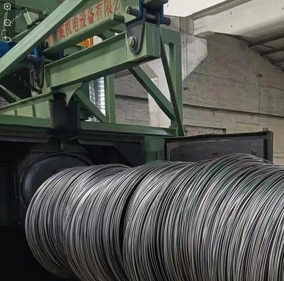 One Year After-sales Service Wire Rod Coil Shot Blasting Machine with Rotary Abrator