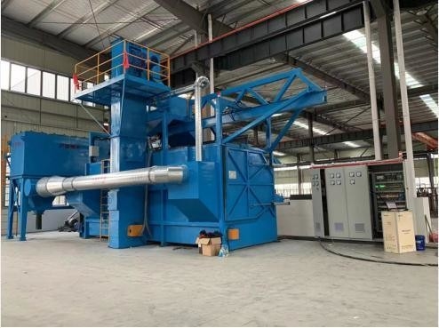 One Year After-sales Service Wire Rod Coil Shot Blasting Machine with Rotary Abrator