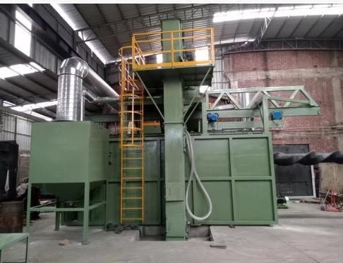 One Year After-sales Service Wire Rod Coil Shot Blasting Machine with Rotary Abrator
