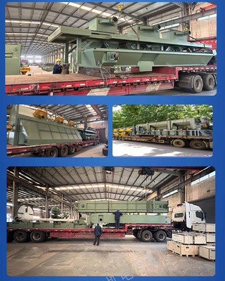 Thin Wire Six Ramming Head Colorful Blue and Green Color Wire Rod Shot Blasting Machine