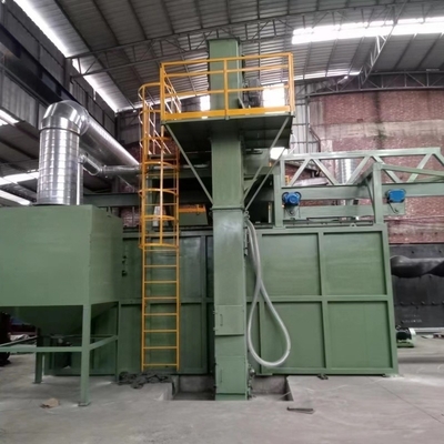 Electric Fuel Fine Wire Shot Blasting Machine with Single Station Operation System