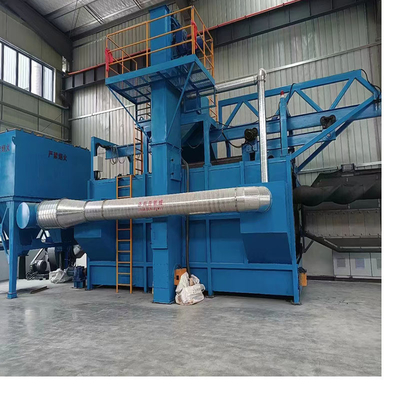 Customizable Hanging Retractable Wire Rod Shot Blasting Machine with Exclusive Patent