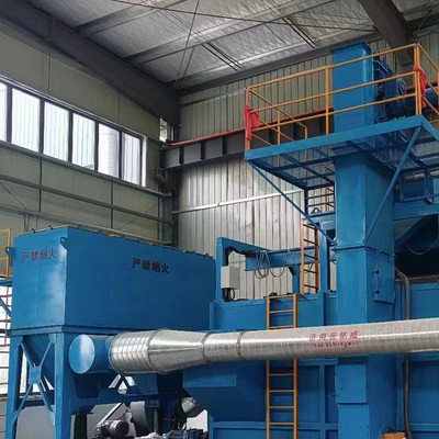 Customizable Hanging Retractable Wire Rod Shot Blasting Machine with Exclusive Patent