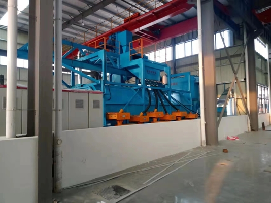 Customizable Hanging Retractable Wire Rod Shot Blasting Machine with Exclusive Patent
