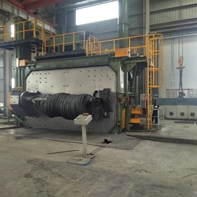 Pmw 3850 Wire Rod Coil Shot Blasting Machine with and Rust Removal Cost 40-20RMB