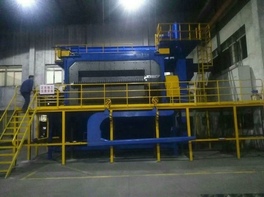 80 Tons Six Meters Height Disc Shot Blasting Machine High Capacity Steel Industry