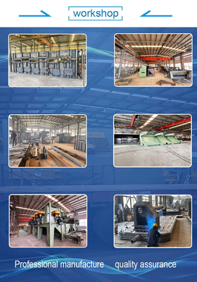 80 Tons Six Meters Height Disc Shot Blasting Machine High Capacity Steel Industry