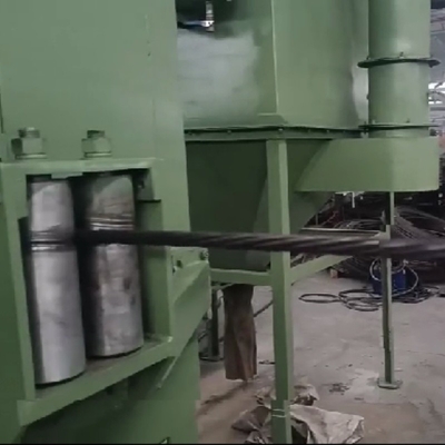 Unwinding Wire Shot Blasting Machine with Customized Design and Processing Capacity