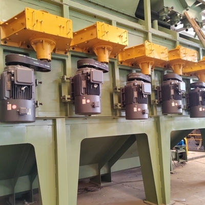 12.5*5.5*64moverground height Non-Toxic Rust Removal of Coil Wire Shot Blasting Machine