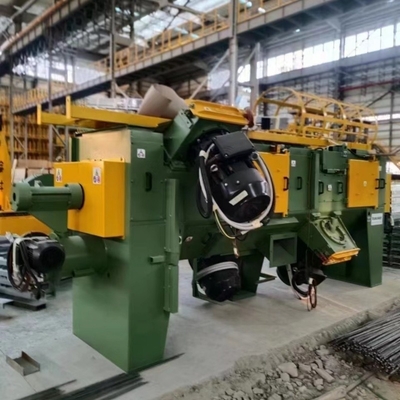 Customized Single Line Automatic Wire Peening Machine with Rust Removal Level S2.5-3.0