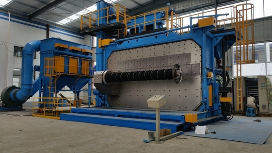 Customizable 80 Ton Disc Shot Blasting Machine for Hardware Tool Fabrication Equipment