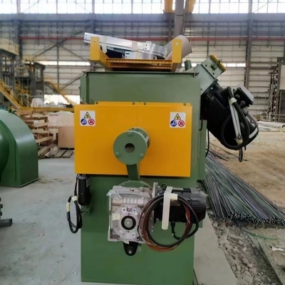Unwinding Pass Through Shot Blasting Machine The Max Diameter 130mm and Customization