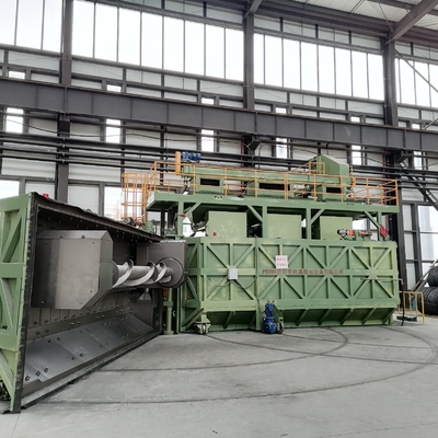 PMW5300 Swing Door Wire Rod Shot Blasting Sand Blasting Machine Equipment 16.8x12.4x5.8m