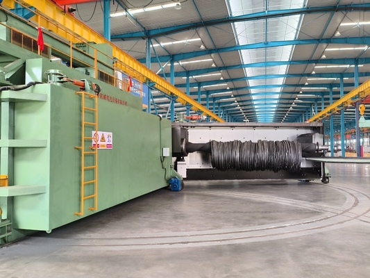 PMW5300 Swing Door Wire Rod Shot Blasting Sand Blasting Machine Equipment 16.8x12.4x5.8m