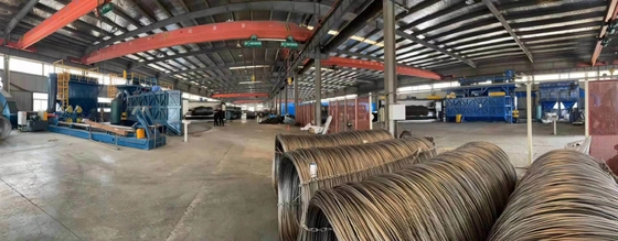 PMW5300 Swing Door Wire Rod Shot Blasting Sand Blasting Machine Equipment 16.8x12.4x5.8m