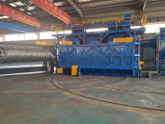 Electric Fastener Rust Removal Wire Shot Blasting Machine for Remote Control Operation