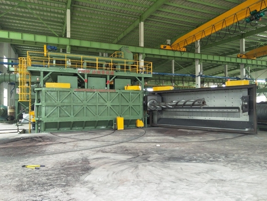 Electric Fastener Rust Removal Wire Shot Blasting Machine for Remote Control Operation