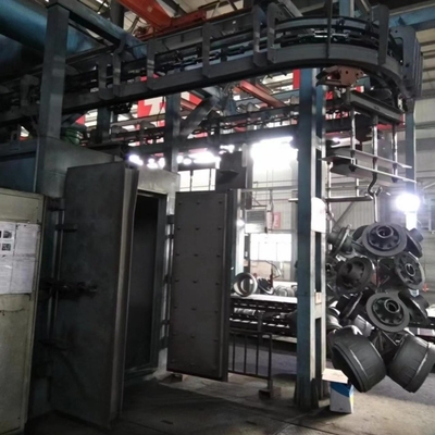 Efficiency Tall Hanging Type Steel Shot Blasting Machine for Metal Surface Renovation
