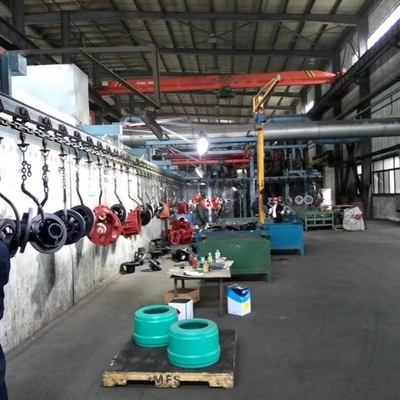 Efficiency Tall Hanging Type Steel Shot Blasting Machine for Metal Surface Renovation