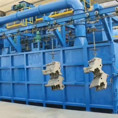 Special Hook Shot Blasting Machine for Auto Parts Industry Remote Control Convenience