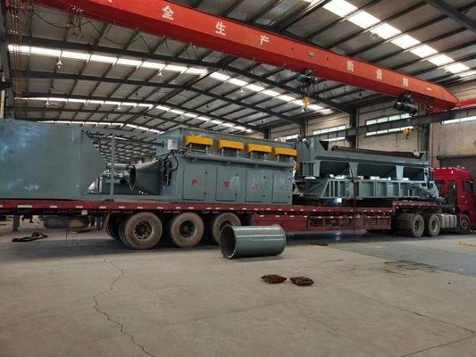 Wire Rod Double-Position Turnover Door Peening Machine with Rust Cleaning Equipment
