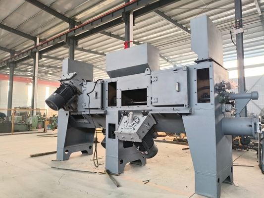 Wire Rod Double-Position Turnover Door Peening Machine with Rust Cleaning Equipment