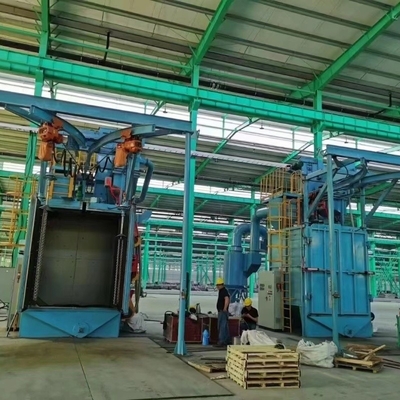 10 Tons Per Hour Hook Shot Blasting Machine for Construction and Chemical Industry