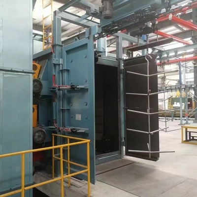 3meters Long and 5 Meters Wide Hook Shot Blasting Machine for Stainless Steel Products