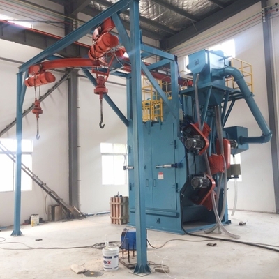 Automobile Parts Rust Removal Hanging Shot Blasting Machine with Advanced Technology