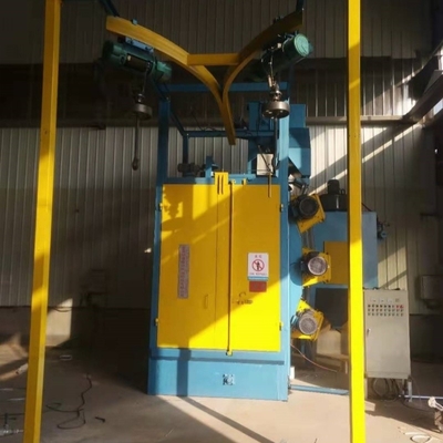 Automobile Parts Rust Removal Hanging Shot Blasting Machine with Advanced Technology