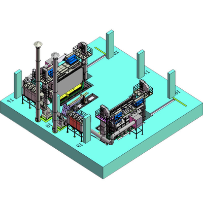 Wire Loss 0.2-0.3% Pmw5500 Wire Rod Coil Shot Blasting Machine for Cold Forging Steel