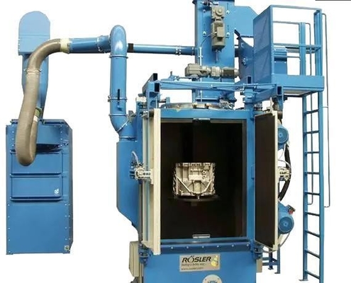 Derusting Q379 Hook Type Shot Blasting Machine for Forging Parts and Small Castings
