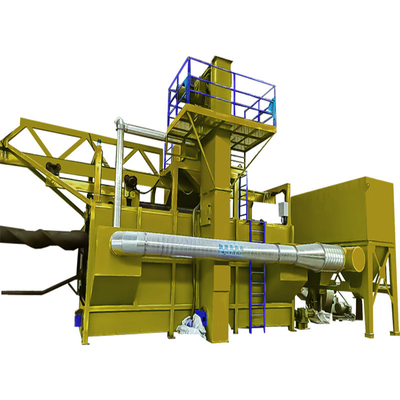 Retractable Mobile Mandrel Wire Rod Coil Shot Blasting Machine for Blasting Processes