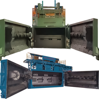 PMW5300 Professional Wire Rod Coil Shot Blasting Machine with Blast Thin Wire 5.5m