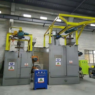 Derusting and Efficiency Hook Type Shot Blasting Machine with Power Tool Cleaning