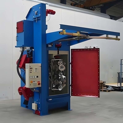 Derusting and Efficiency Hook Type Shot Blasting Machine with Power Tool Cleaning
