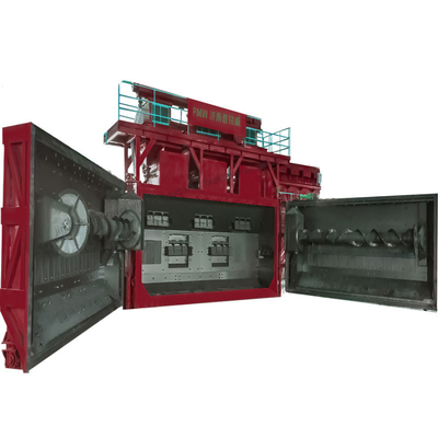 Wire Rod Coil Shot Blasting Machine with Overlapped Liner Blocks Wire Range 5.5-42mm
