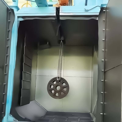 Hook Type Shot Blasting Machine for High Cleanliness Rust Removal of Alloy Wheels