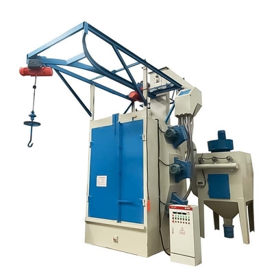 Q37 Series Derusting and Efficiency Hook Rail Through Type Shot Blasting Machines