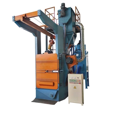 Q37 Series Derusting and Efficiency Hook Rail Through Type Shot Blasting Machines