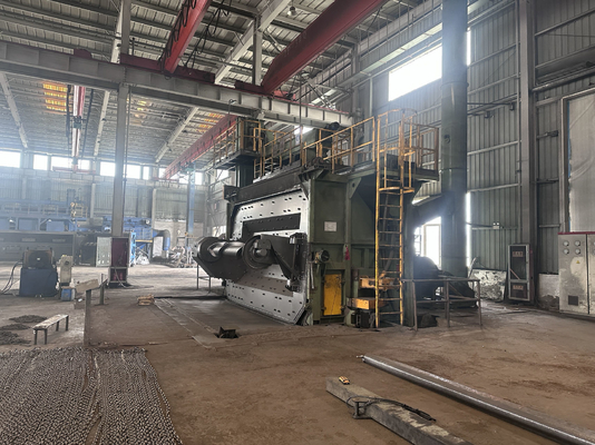 PMW3850 Double-Position Turnover Door Wire Rod Shot Blasting Machine for Rust Removal