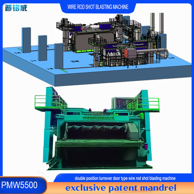 Multiple Function Wire Rod Coil Shot Blasting Machine for Descaling within Your Needs
